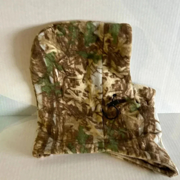 Unbranded Mens Camouflage Print Face Head Cold Cover Camouflage Brown Sz Large - Picture 1 of 2